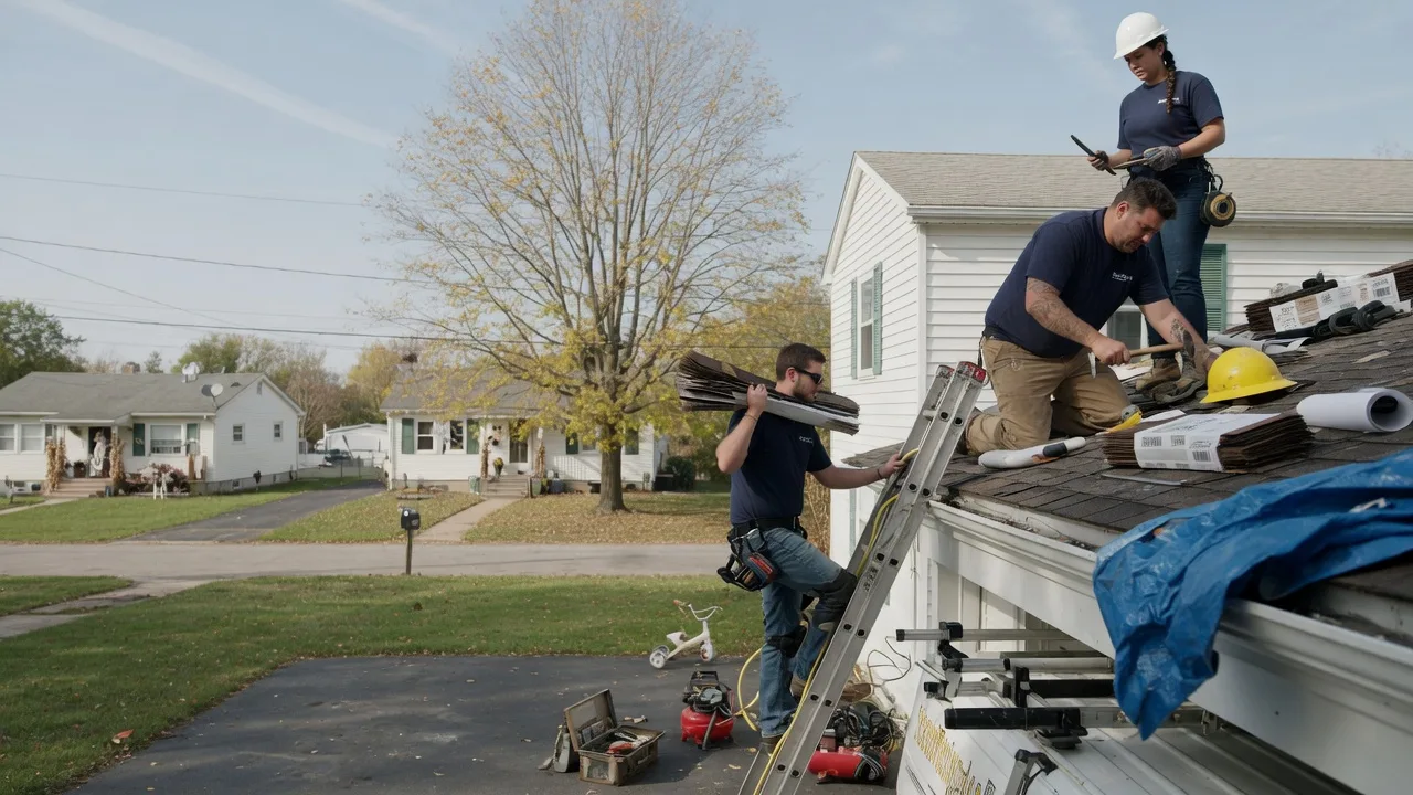 Local Roofing Contractors in Huntington Mills, PA near me